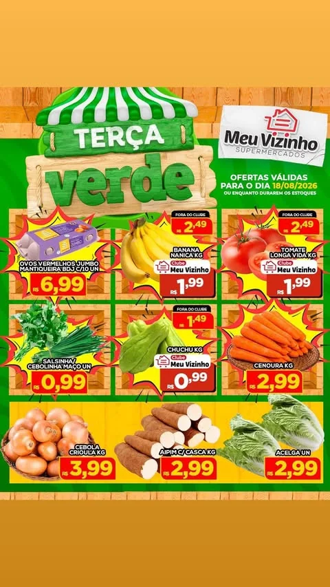 Encarte Supermercados Meu Vizinho