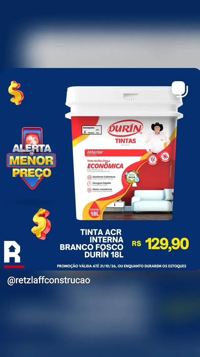 Encarte Retzlaff Atacarejo da Construção