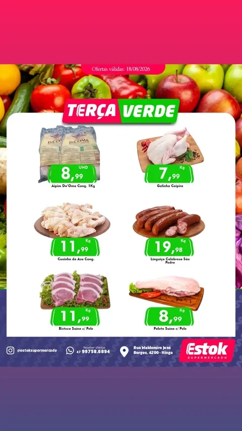 Encarte Estok Supermercado
