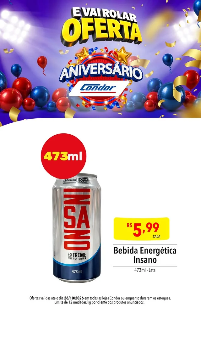 Encarte Rede Condor
