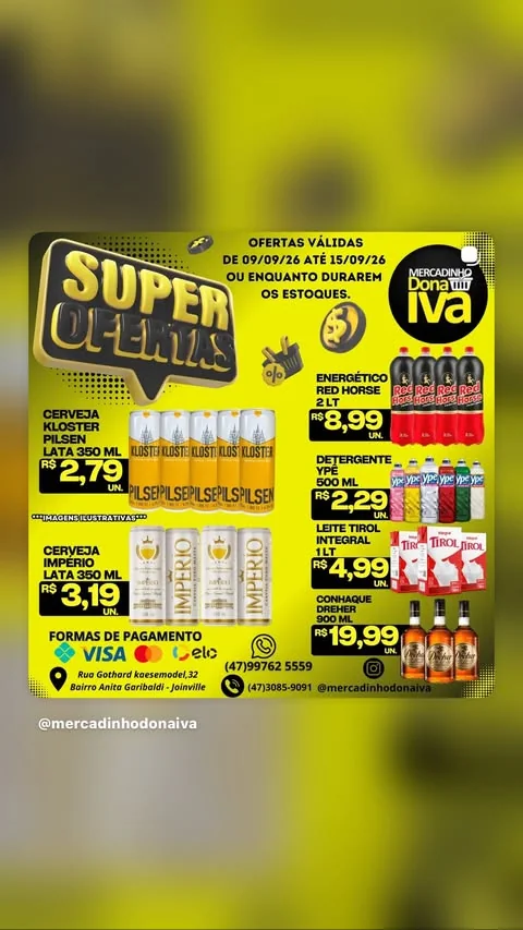Encarte Mercadinho Dona Iva