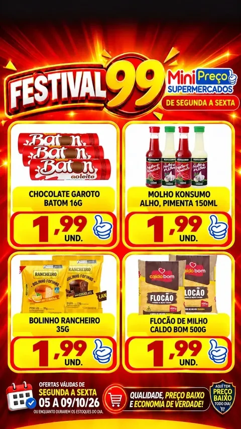 Encarte Mini Preço Supermercados