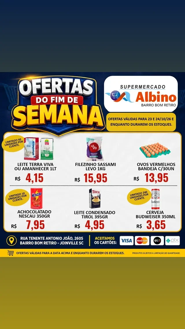 Encarte Supermercado Albino