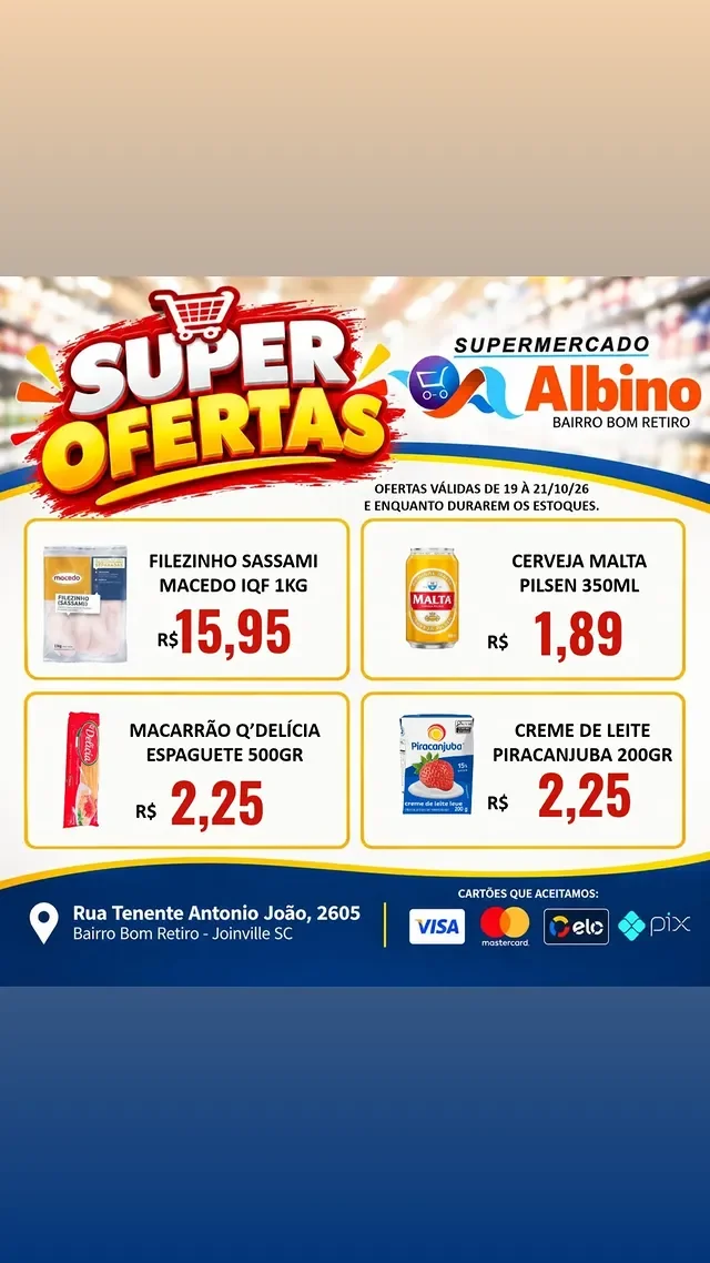 Encarte Supermercado Albino