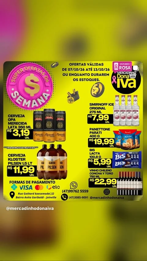 Encarte Mercadinho Dona Iva