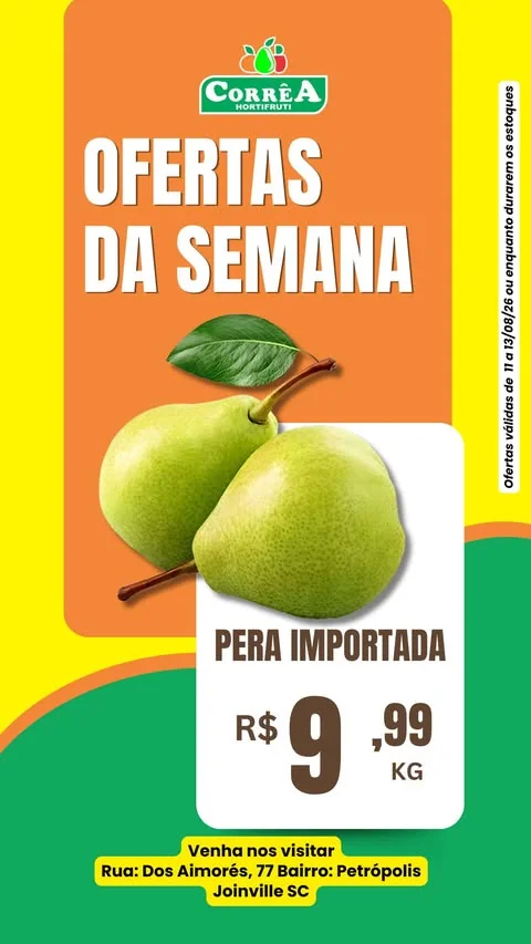 Encarte Hortifruti correa