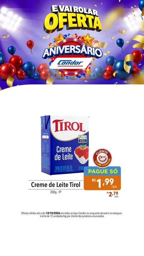 Encarte Rede Condor
