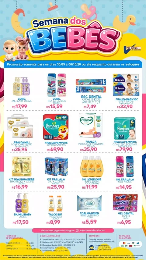 Encarte Supermercado Vitorino