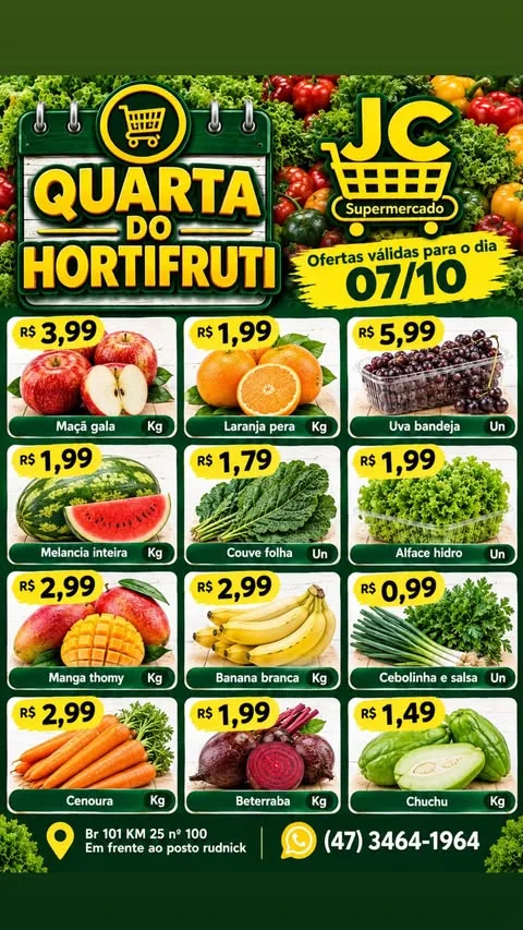 Encarte Supermercado JC
