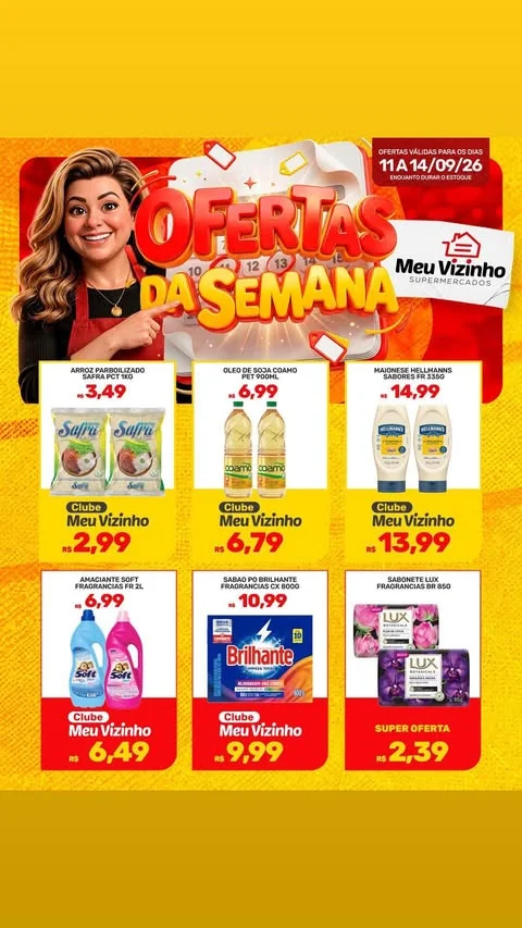 Encarte Supermercados Meu Vizinho