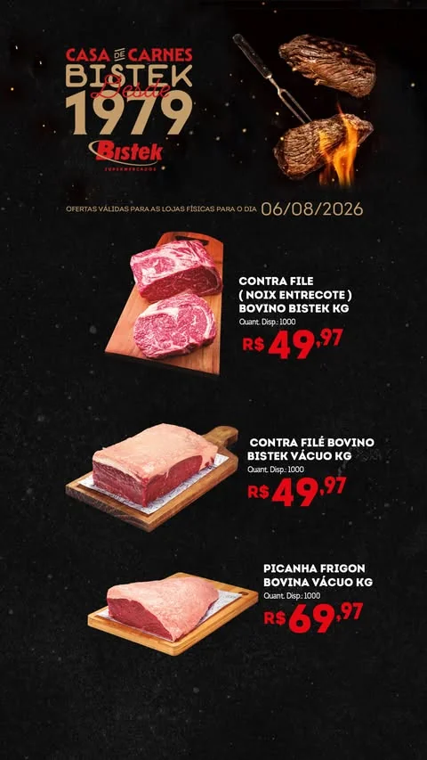 Encarte Bistek Supermercados