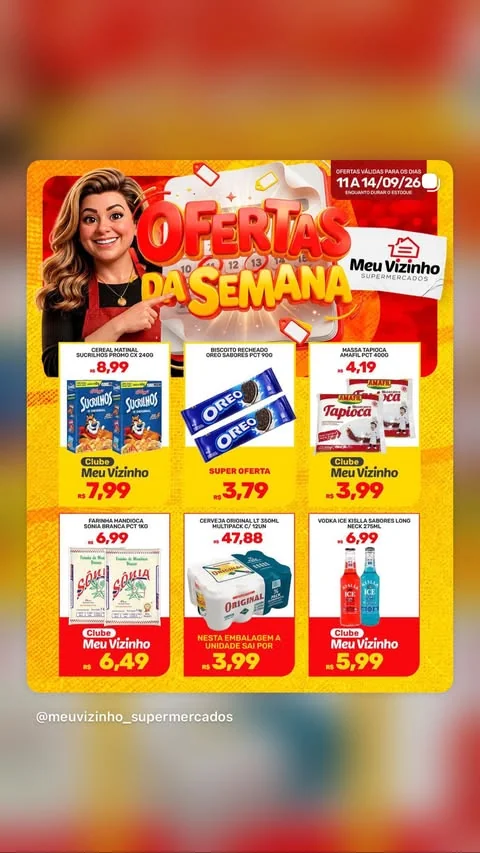 Encarte Supermercados Meu Vizinho