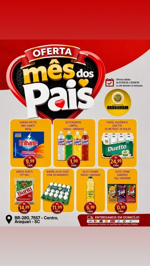 Encarte Supermercado Araquari