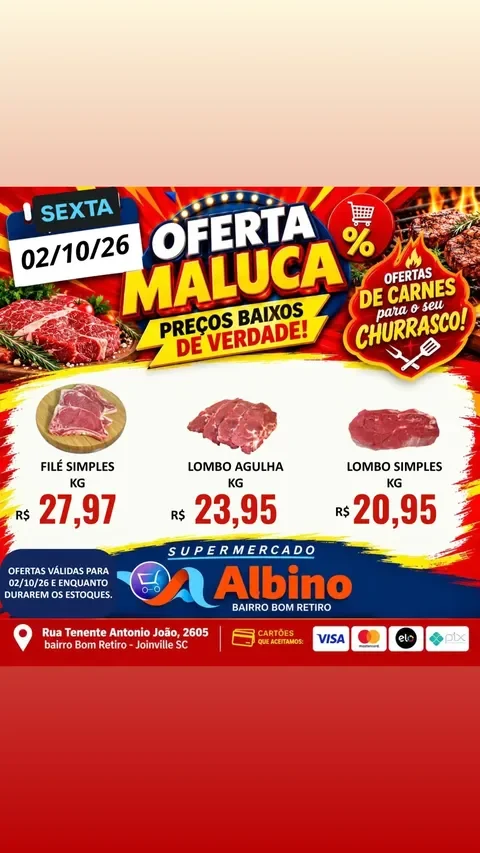 Encarte Supermercado Albino