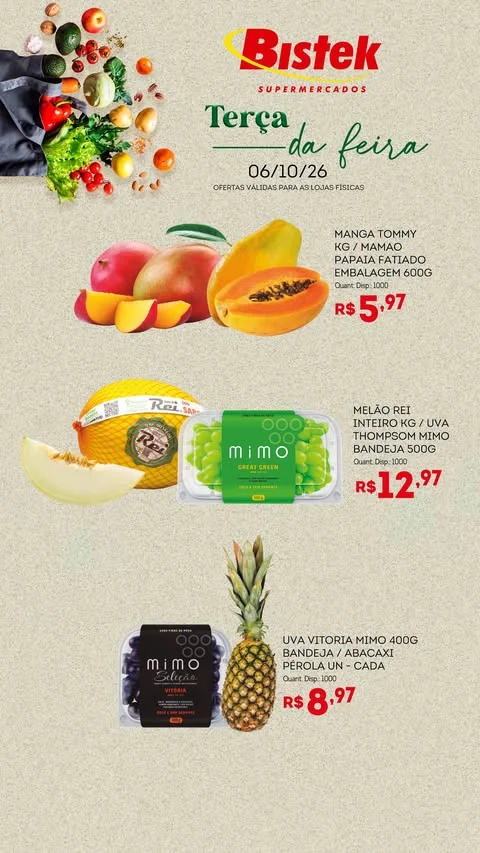 Encarte Bistek Supermercados