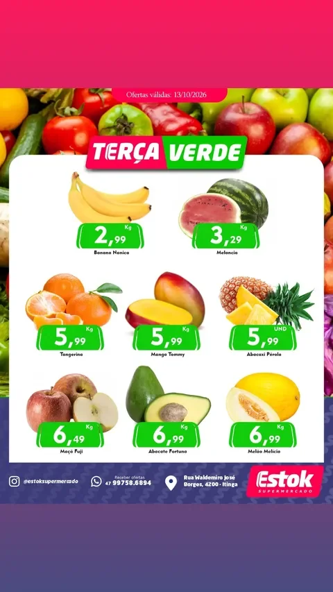 Encarte Estok Supermercado
