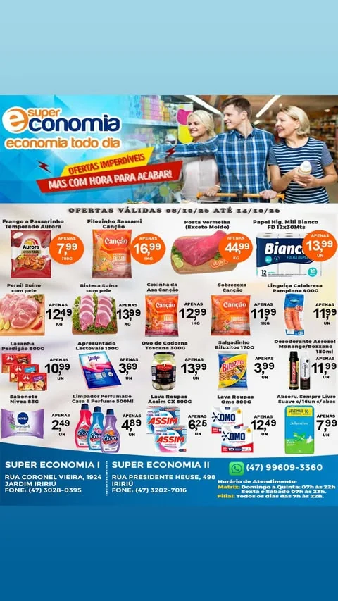 Encarte Supermercados Economia