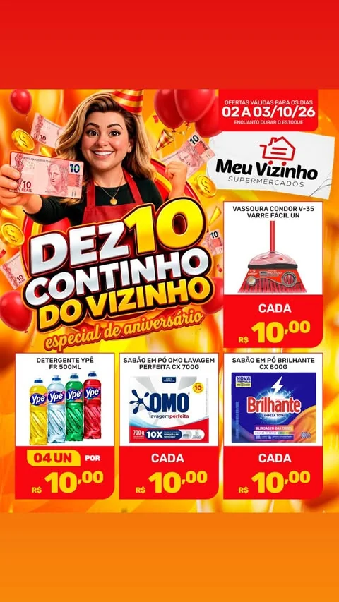Encarte Supermercados Meu Vizinho
