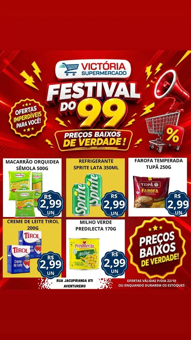 Encarte Supermercado Victória