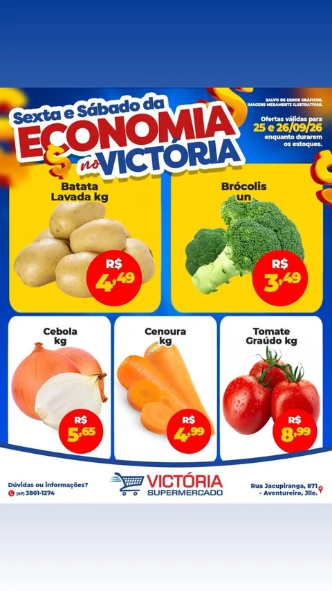 Encarte Supermercado Victória