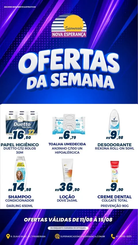 Encarte Supermercado Nova Esperanca