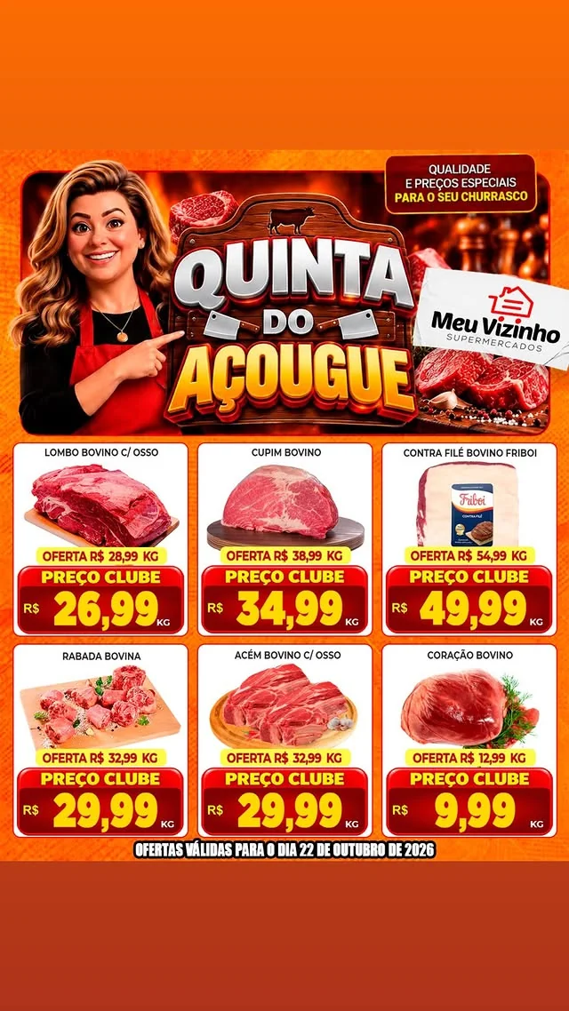 Encarte Supermercados Meu Vizinho