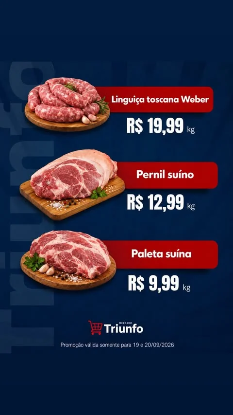 Encarte Mercado e Açougue Triunfo