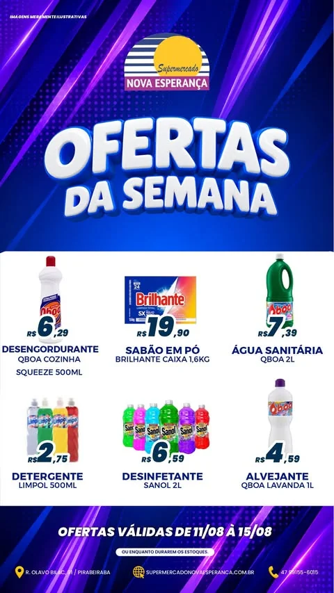 Encarte Supermercado Nova Esperanca