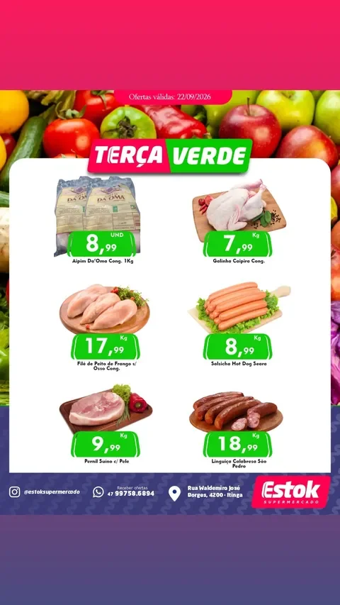Encarte Estok Supermercado