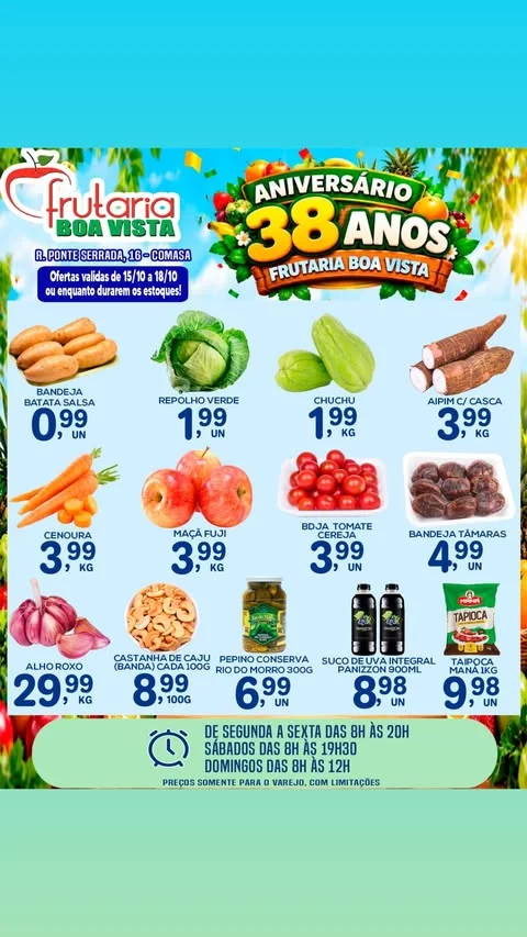 Encarte Frutaria Boa Vista