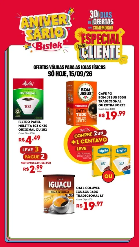 Encarte Bistek Supermercados