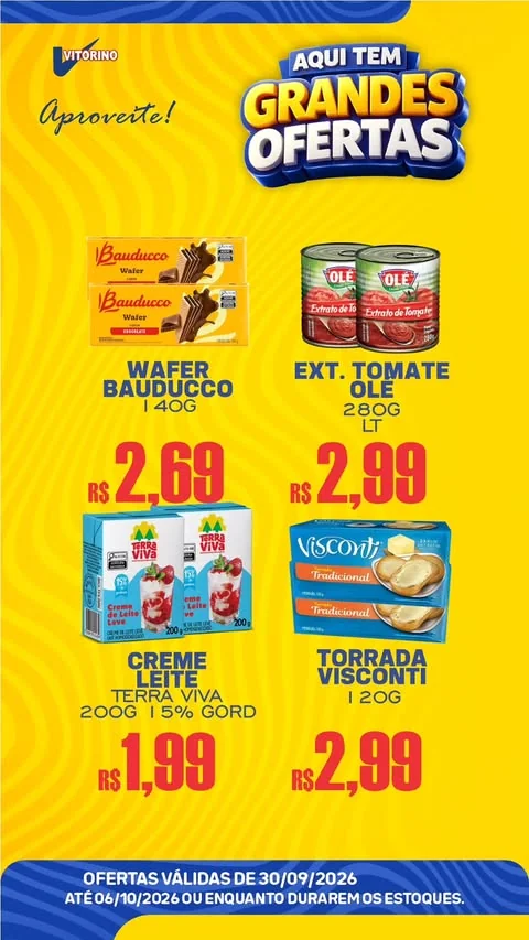 Encarte Supermercado Vitorino