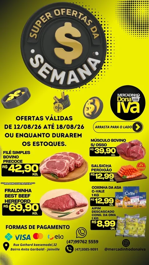Encarte Mercadinho Dona Iva