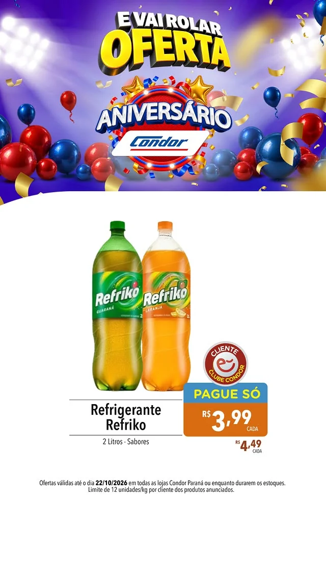 Encarte Rede Condor