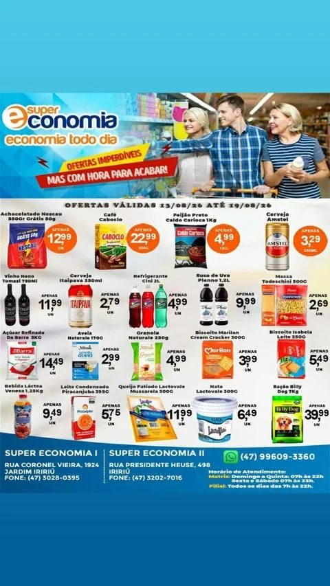 Encarte Supermercados Economia