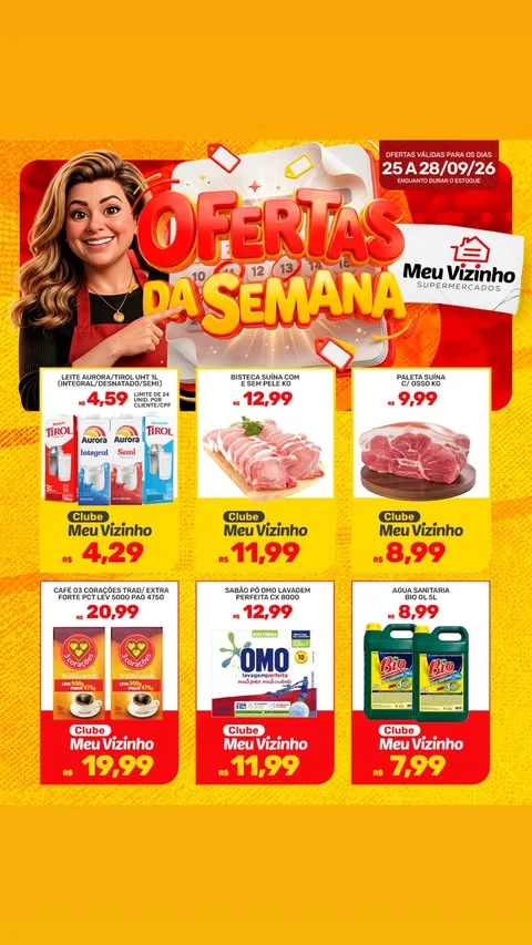 Encarte Supermercados Meu Vizinho