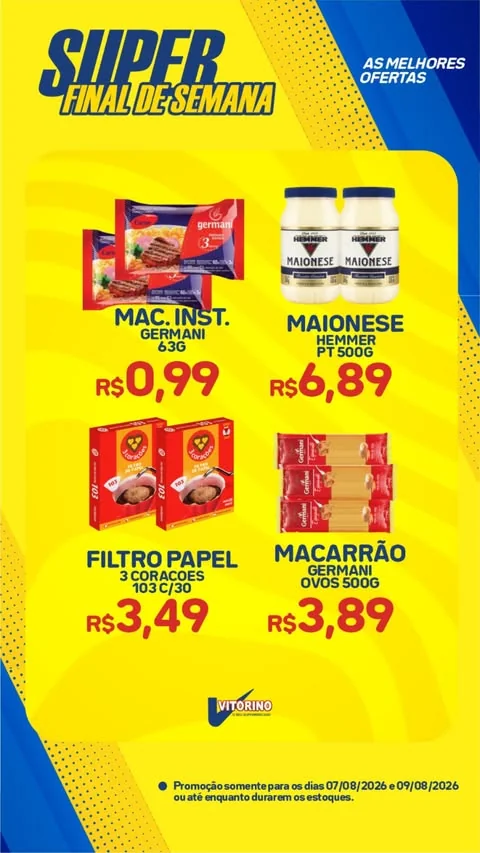 Encarte Supermercado Vitorino