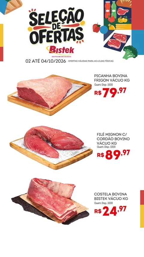 Encarte Bistek Supermercados