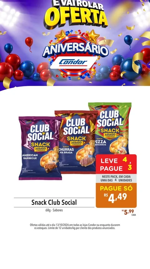 Encarte Rede Condor