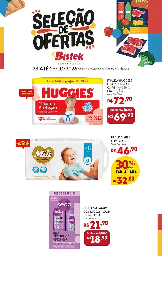 Encarte Bistek Supermercados