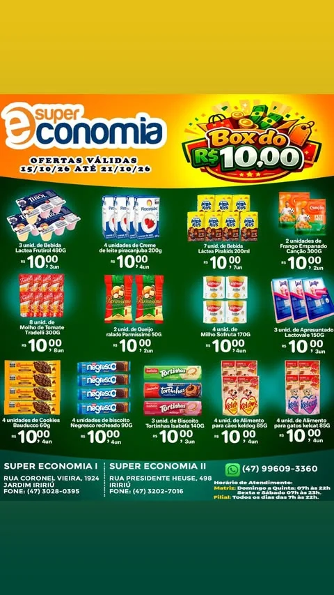 Encarte Supermercados Economia