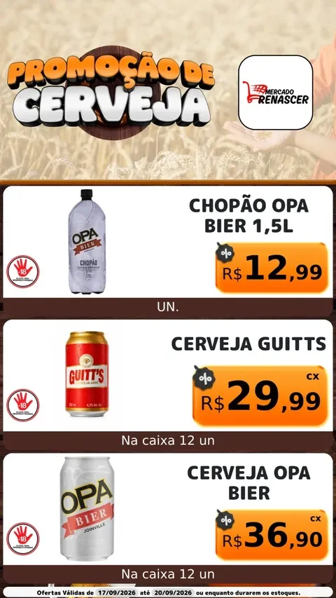 Encarte Mercado Renascer