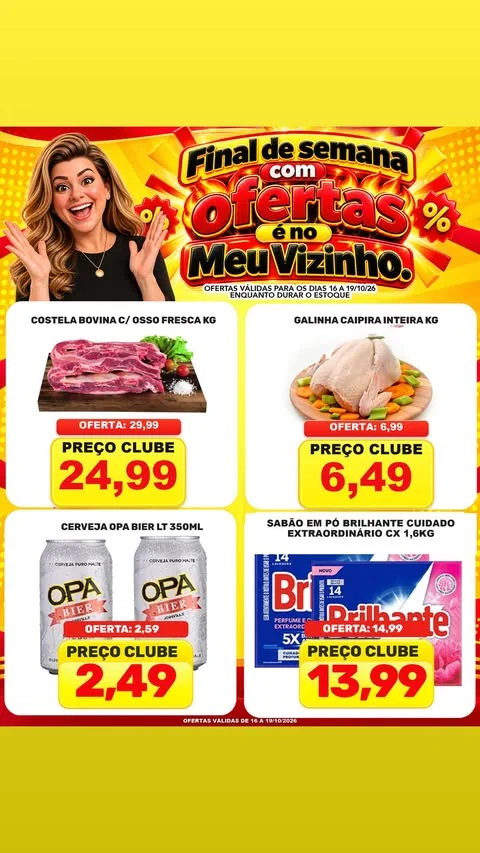 Encarte Supermercados Meu Vizinho