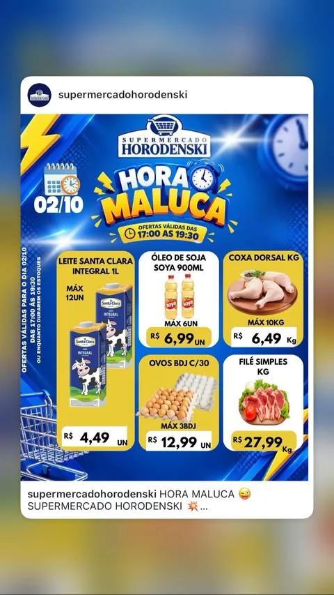 Encarte Supermercado Horodenski