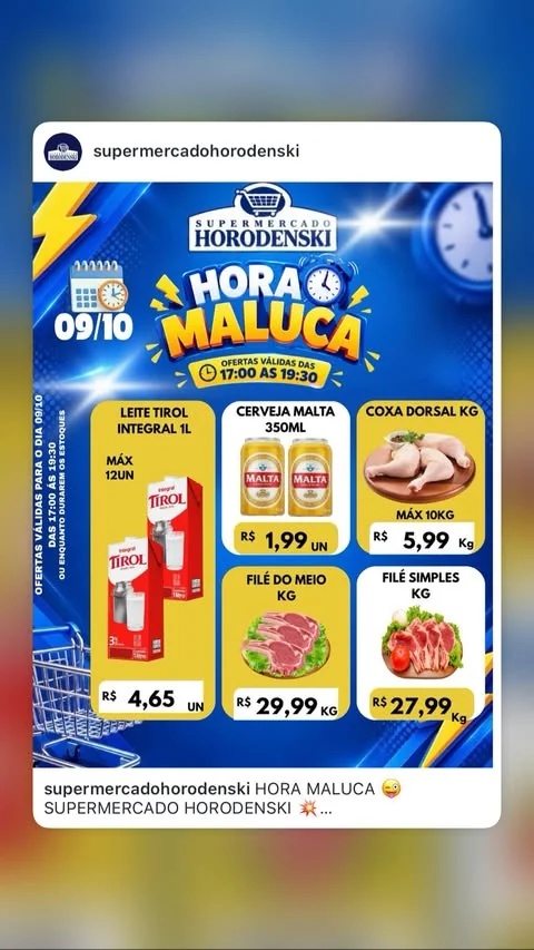 Encarte Supermercado Horodenski