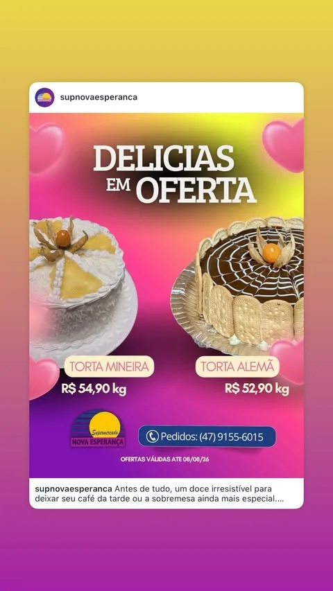 Encarte Supermercado Nova Esperanca