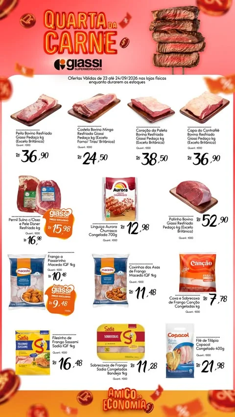 Encarte Giassi Supermercados
