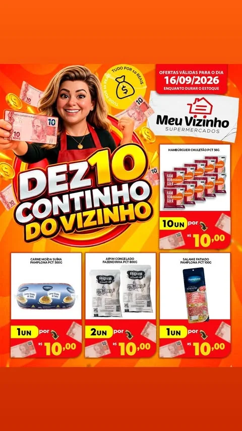 Encarte Supermercados Meu Vizinho