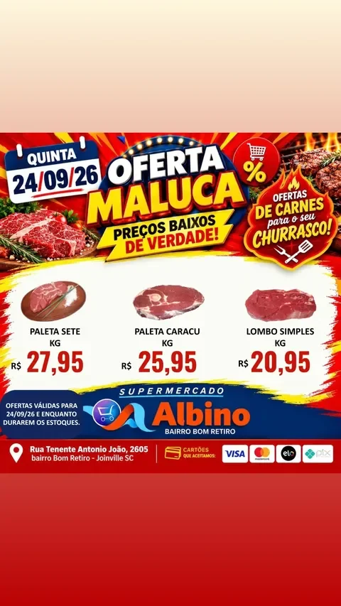 Encarte Supermercado Albino