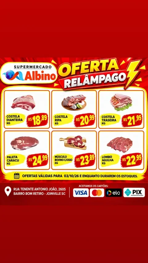 Encarte Supermercado Albino